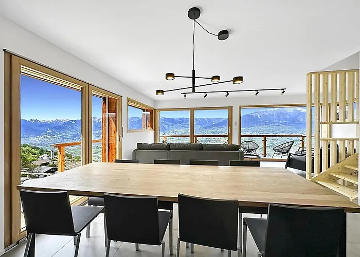 Commaraf! - Swiss Alp 4 Vallees 木屋 *